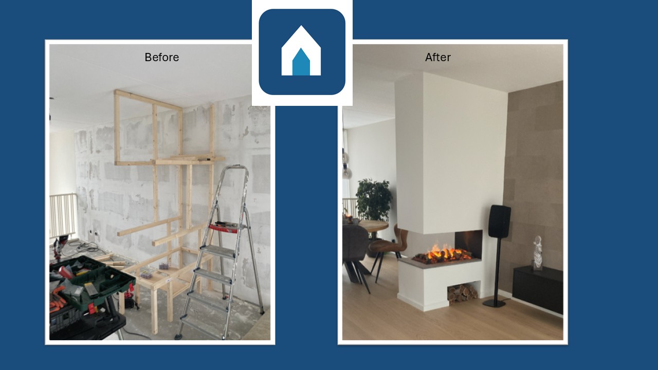 Before and after transformation